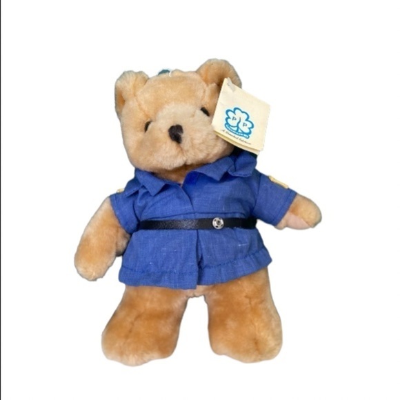 𝅺vintage Handmade Girl Guides Singapore Teddy Bear with Uniform Limited Edition - Picture 1 of 12